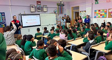 Baklan'da öğrencilere gıda israfı eğitimi verildi