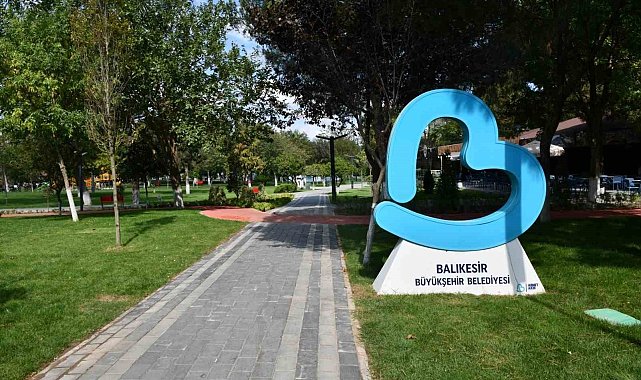 Balıkesir Büyükşehir 2,5 yılda şehre 42 park kazandırdı