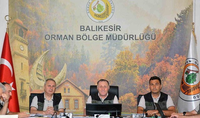 Balıkesir Orman Bölge Müdürlüğünde 2026 yılı çalışmaları değerlendirildi