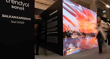 Balkan Karışman'ın "Seyir"i Trendyol Sanat desteğiyle ilk kez Contemporary Istanbul'da