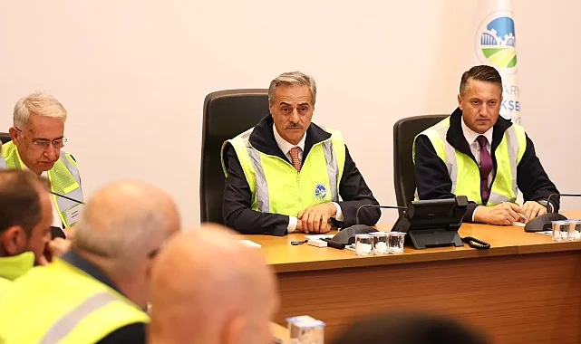 Başkan Alemdar son durumu Sakarya AKOM'dan paylaştı