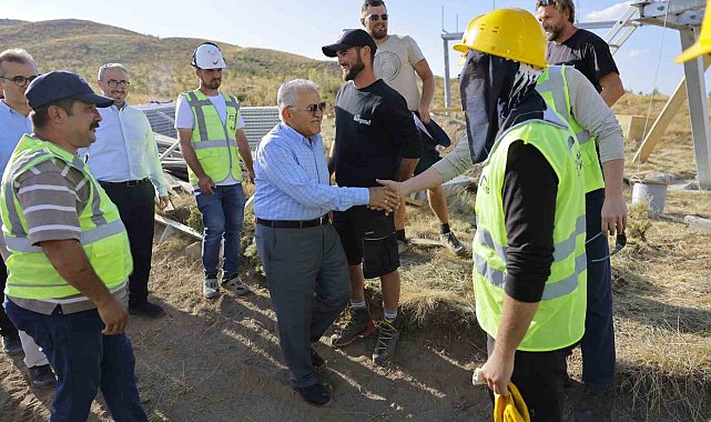 Başkan Büyükkılıç, Erciyes'te Dağ Kızağı Projesi'ni inceledi