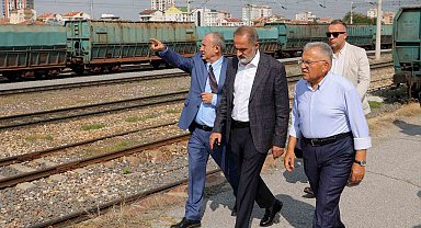 Başkan Büyükkılıç, TCDD Genel Müdürü Kurt ile Kayseri'nin ulaşımını görüştü