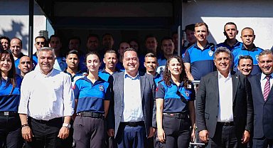 Başkan Dutlulu, Zabıta Haftası dolayısıyla ekiplerle bir araya geldi