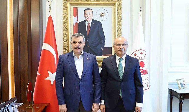 Başkan Er, Bakan Çiftçi ile Malatya'nın geleceğini konuştu