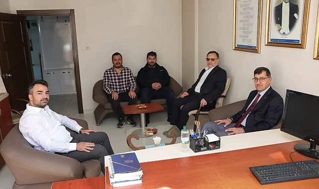 Başkan Kahveci, Makina Mühendisleri Odası yönetimiyle görüştü