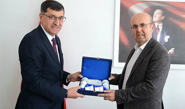 Başkan Kahveci'den Kırşehir Belediye Başkanı Ekicioğlu'na ziyaret