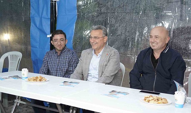 Başkan Kurnaz: "Tevazu, samimiyet ve gayretle çalışıyoruz"