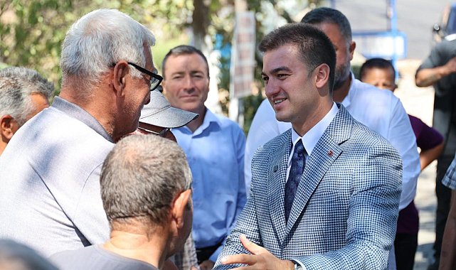 Başkan Mandalinci Çamlık'ta incelemelerde bulundu