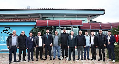 Başkan Özdemir Bursaspor tribün liderleriyle bir araya geldi