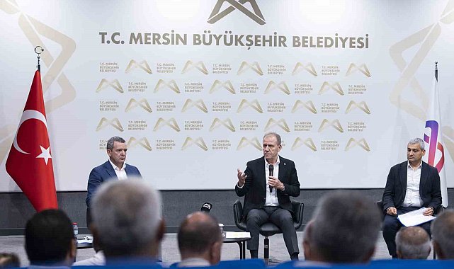 Başkan Seçer, Silifke muhtarlarıyla bir araya geldi