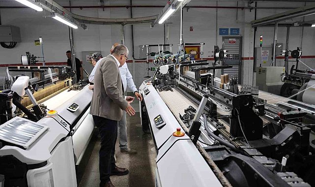 Başkan Subaşıoğlun'dan tekstilin önemli ismine ziyaret