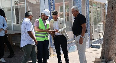 Başkan Tatık, Tavas'ta yürütülen çalışmaları sahada inceledi