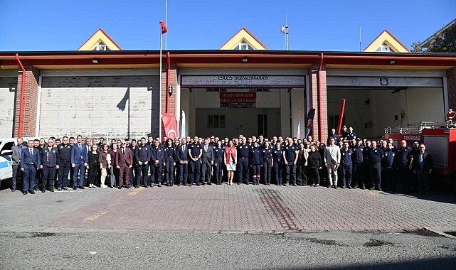 Başkan Yüceer itfaiyecilerle buluştu: "Herkesin kaçtığı yere siz koşarak gidiyorsunuz"