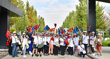 Başkentte kadınlar hareketlilik mesajı verdi