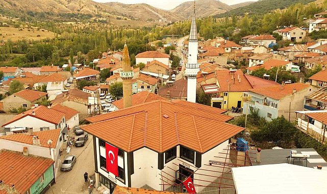 Başören Cami dualarla ibadete açıldı