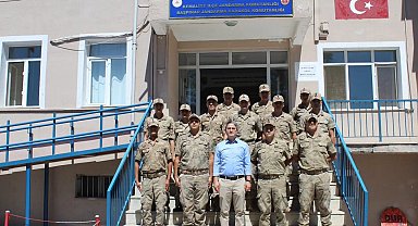 Başpınar Karakolunda güvenlik ve asayiş değerlendirmesi