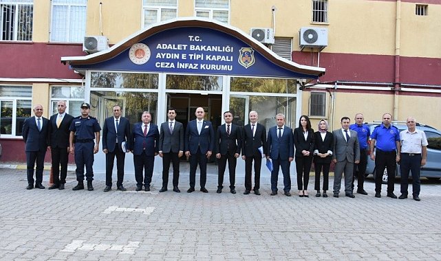 Başsavcı Arısoy, Aydın E Tipi Cezaevi'ndeki çalışmaları değerlendirdi