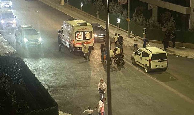 Batman'da hafif ticari araç ile bisiklet çarpıştı: 1 yaralı