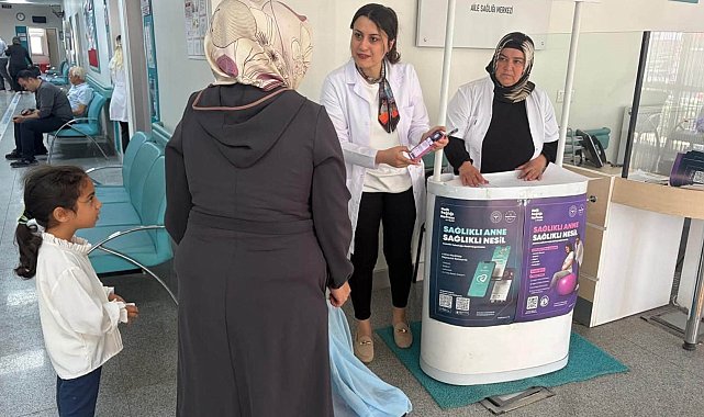 Bayburt'ta anne adaylarına sağlıklı gebelik bilgilendirmesi