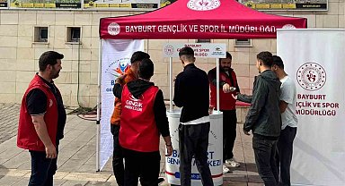 Bayburt'ta üniversite öğrencilerine yönelik tanıtım ve bilgilendirme yapıldı