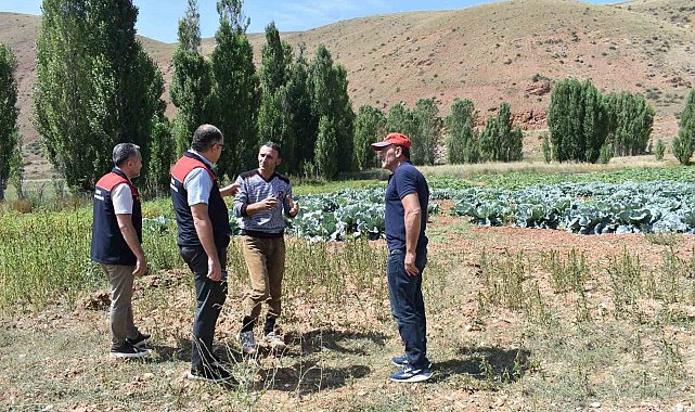 Bayburt'ta üreticilerin sorunları yerinde dinlendi