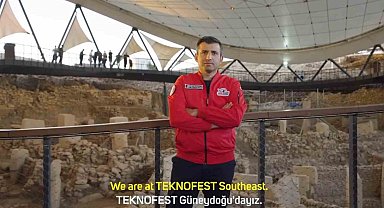 Bayraktar'dan tarihin sıfır noktası Göbeklitepe'den TEKNOFEST çağrısı
