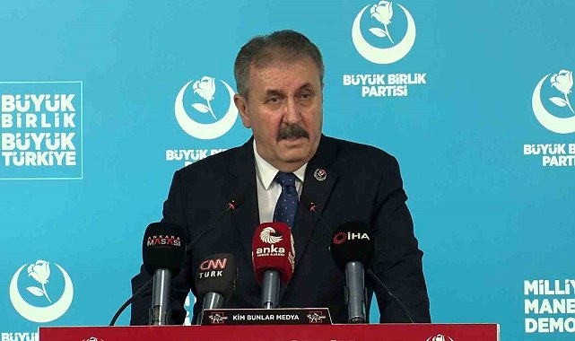 BBP Genel Başkanı Destici: "Devletimiz geçmişte olduğu gibi yarın da terörün kökünü kazıyacak"