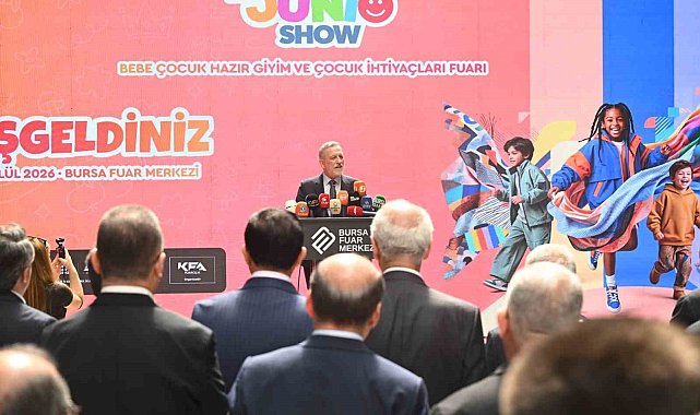 Bebe ve çocuk konfeksiyonunun küresel vitrini Junioshow kapılarını açtı