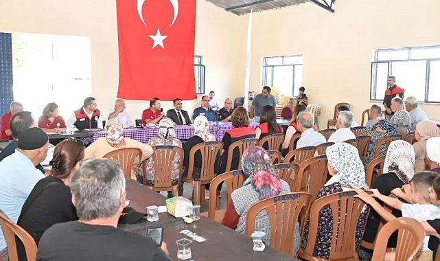 Bekilli'de tarım masası kuruldu, üreticinin talepleri dinlendi