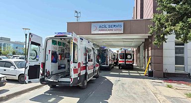 Besni'de çatıdan düşen kişi ağır yaralandı