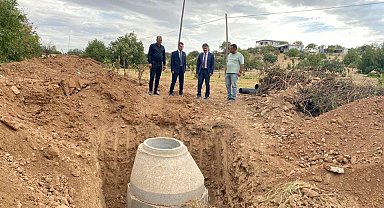 Besni'de KÖYDES kapsamında kanalizasyon çalışmaları sürüyor