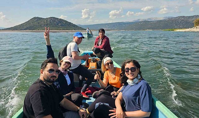 Beyşehir'in gizli cennet adasında nefes kesen keşif