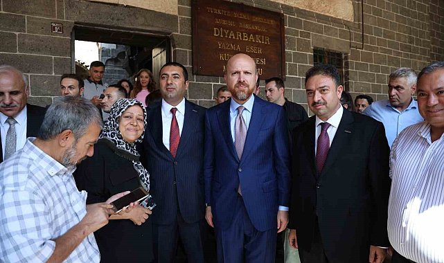 Bilal Erdoğan: ''Her kesimin sürece destek vermesi önemli''