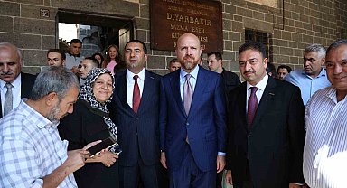 Bilal Erdoğan: ''Her kesimin sürece destek vermesi önemli''