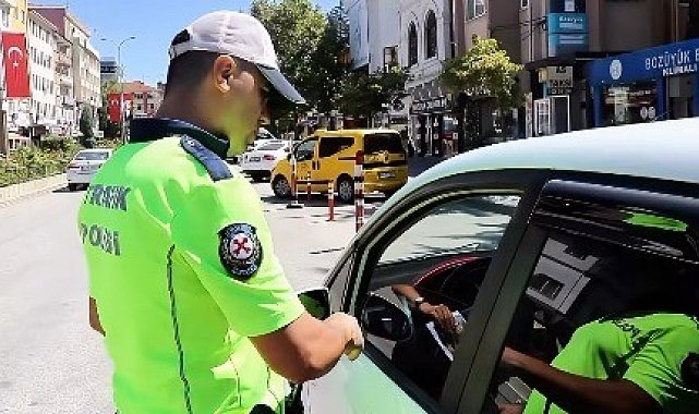 Bilecik'te 792 kişi yaya güvenliği için bilgilendirildi