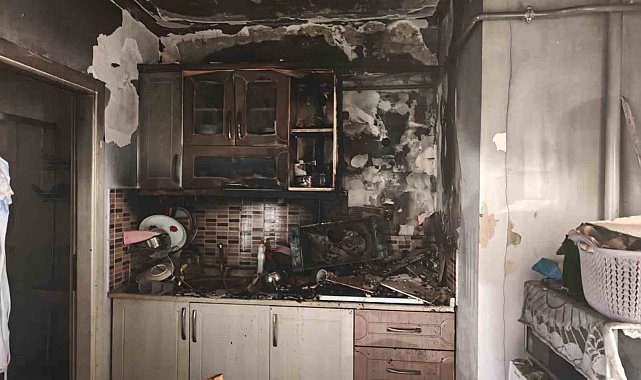 Bilecik'te aspiratörden çıkan yangın paniğe sebep oldu