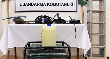 Bilecik'te define arayan 2 kişi suçüstü yakalandı
