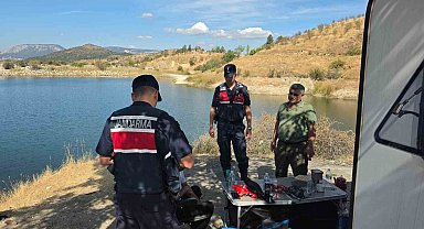 Bilecik'te jandarmadan gölet ve ormanlarda tedbir