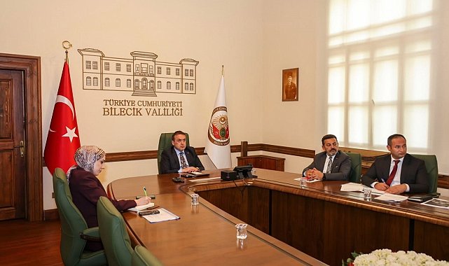 Bilecik'te sosyal yardımlar masaya yatırıldı