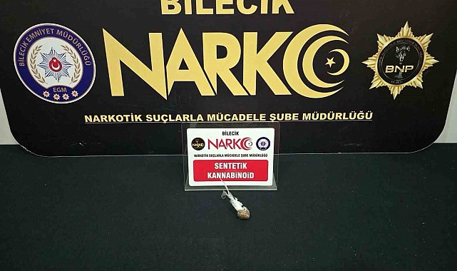 Bilecik'te uyuşturucu operasyonu: 1 şüpheli yakalandı