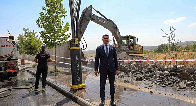 Bingöl'de 350 dönümlük askeri alanda tarihi dönüşüm başladı