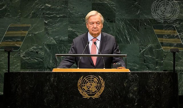 BM Genel Sekreteri Guterres son kez Genel Kurul'a hitap etti