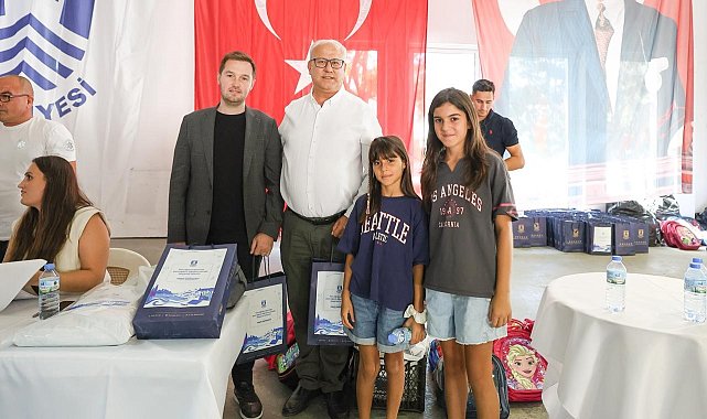 Bodrum Belediyesinden 1250 öğrenciye kırtasiye ve burs desteği