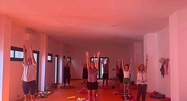 Bodrum Belediyesinin pilates dersleri devam ediyor
