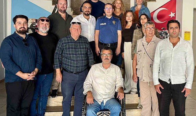 Bodrum Emniyet Müdürü Gökmen gazetecileri ağırladı