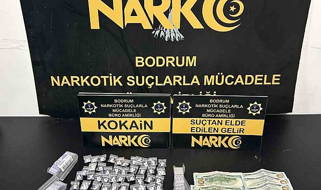 Bodrum ve Yatağan'da uyuşturucu operasyonu