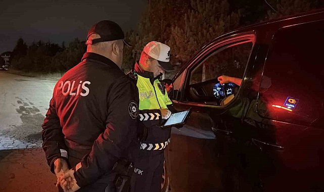 Bolu'da 1 haftada bin 273 sürücüye ceza