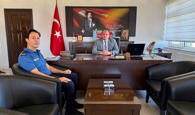 Bolvadin'de Emniyet Müdürü Arıkan görevine başladı