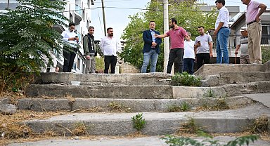Bornova'da çifte merdiven hamlesi